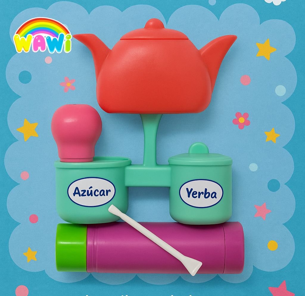 Set de mate con Pava o Termo Wawi