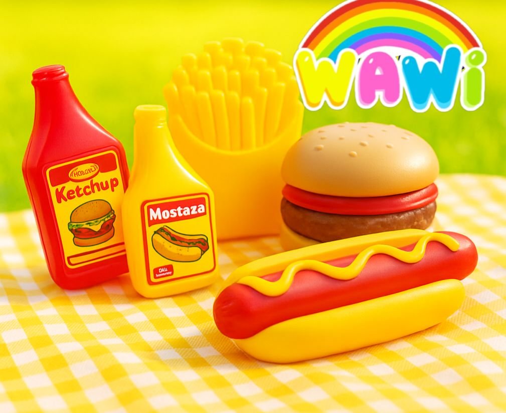 Set comida rápida Fast Food Wawi