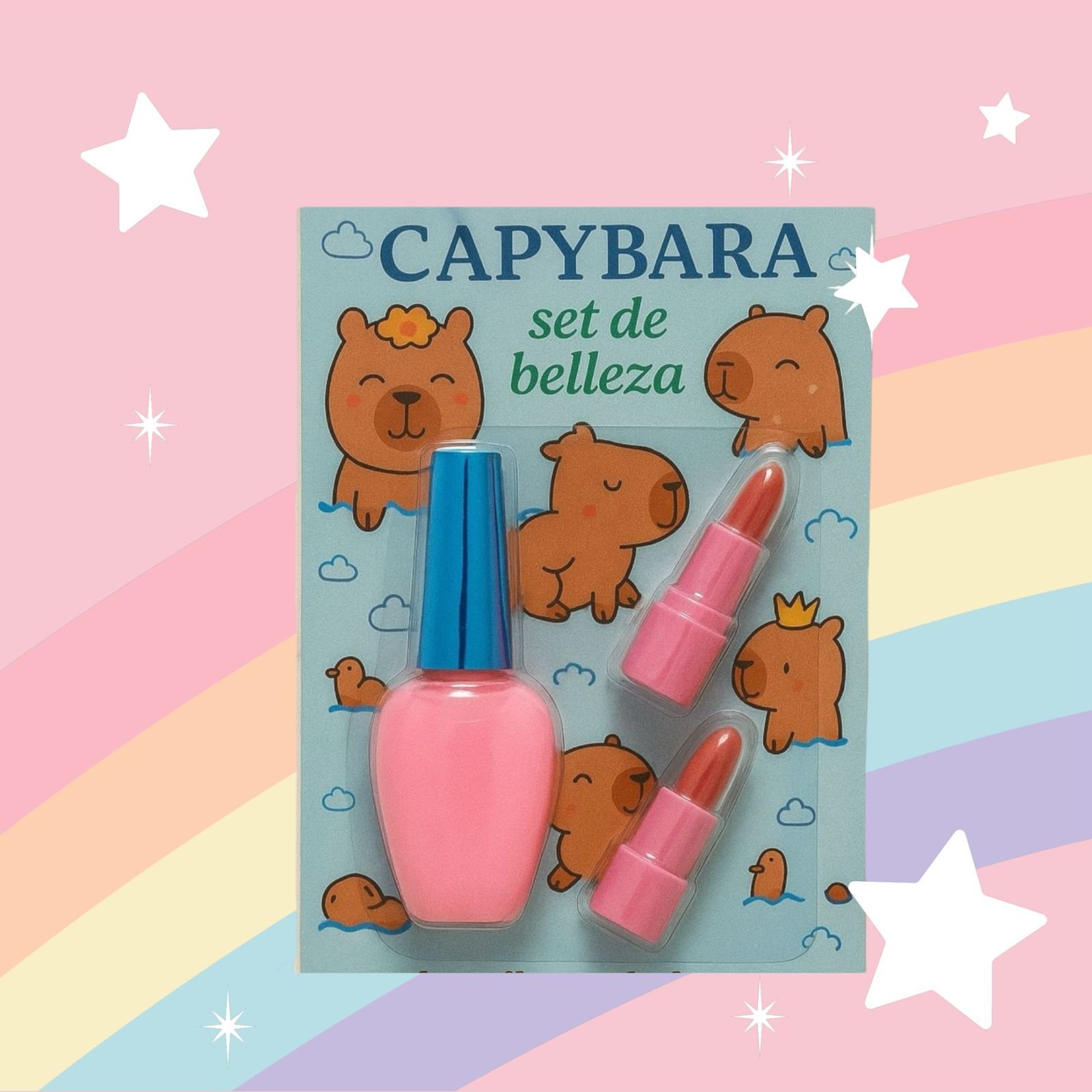 Pupa set pintura uñas con dos labiales Wawi